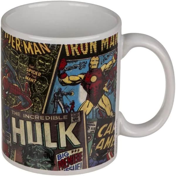 Marvel Retro keramisk mugg ca. 325 ml