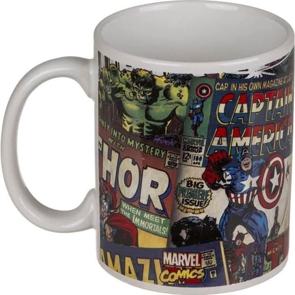 Marvel Retro keramisk mugg ca. 325 ml