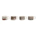 Miniatyrbild 1 av 2: Set med kaffekoppar Home ESPRIT Beige Rosa Terrakota n Lila Metall Bambu Dolomite 260 ml