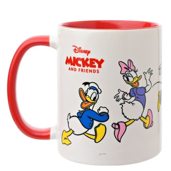 DISNEY - MICKEY & VÄNNER - FÄRGRIK INTERIÖR MUG - 325ML WIDDOP DI2161
