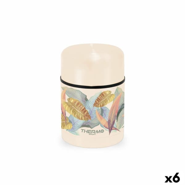 Ruokatermos ThermoSport Levyt Beige 600 ml (6 osaa)