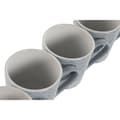 Pikkukuva 3 / 4: 4-osainen mukisetti Home ESPRIT Sininen Kivitavara 340 ml 13 x 9,5 x 9,2 cm Mandala