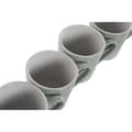 Miniatyrbild 3 av 4: Set med 4 muggar Home ESPRIT Grön Stengods 360 ml 9,5 x 13 x 9,2 cm Mandala