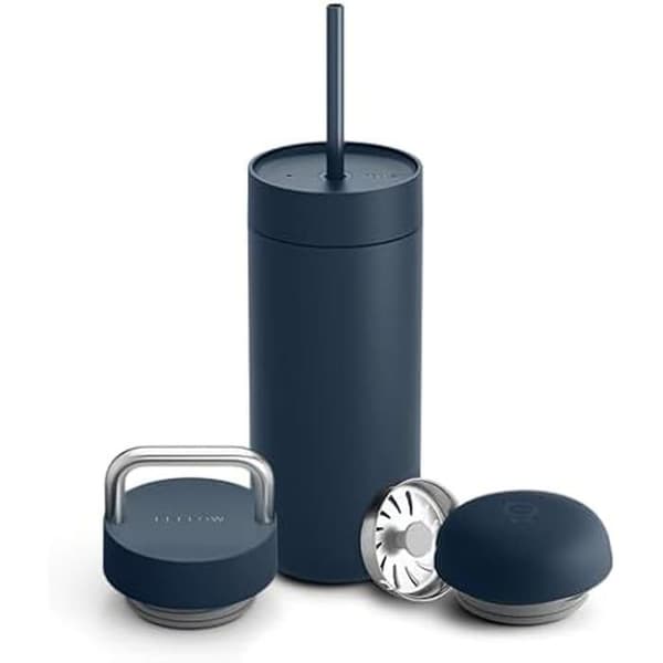 Flaska - FELLOW - Carter Bundle - 16oz - Färg: Blå - Tål diskmaskin