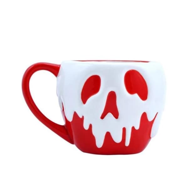 Mugg - Disney - The Snow White Apple - Vit - Porslin - Keramik - Stengods