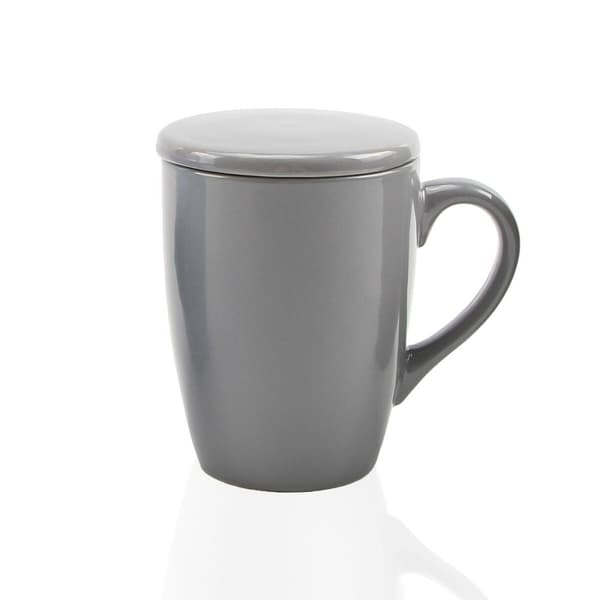 Krus med infusionsfilter Versa Grå