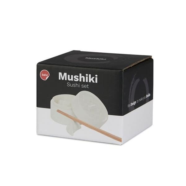 Mugg - Balvi - Mushiki - Porslin - Vit - Modern design