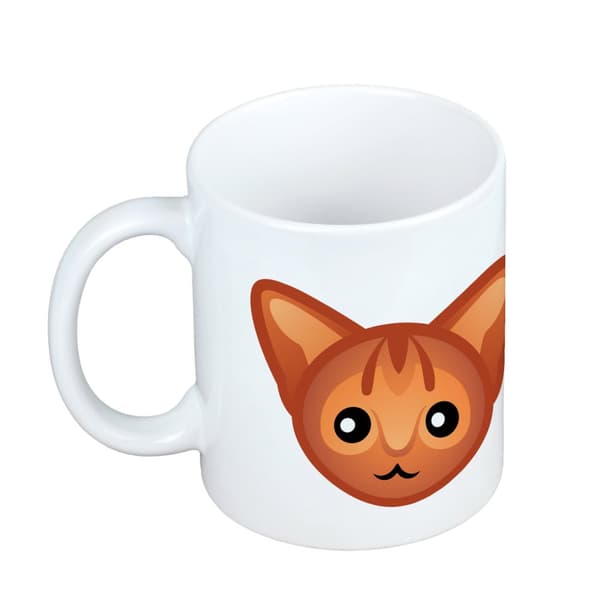 Abyssinian - krus med grafik og inskriptionen af Art-Dog-mærket