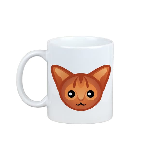 Abyssinian - krus med grafik og inskriptionen af Art-Dog-mærket
