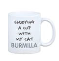 Pikkukuva 3 / 6: Burmilla - muki grafiikalla ja Art-Dog-tuotemerkin kirjoituksella