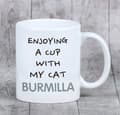 Pikkukuva 6 / 6: Burmilla - muki grafiikalla ja Art-Dog-tuotemerkin kirjoituksella