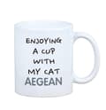 Miniatyrbild 3 av 6: Aegean - mugg med grafik och inskriptionen av varumärket Art-Dog