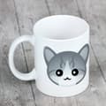 Miniatyrbild 5 av 6: Aegean - mugg med grafik och inskriptionen av varumärket Art-Dog