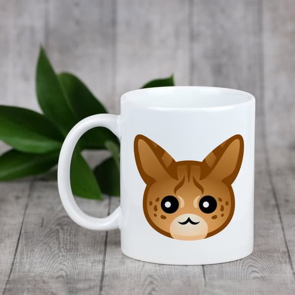 Savannah - Art-Dog -brändin grafiikalla ja kirjoituksella varustettu muki