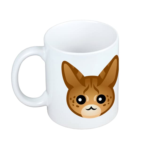 Savannah - Art-Dog -brändin grafiikalla ja kirjoituksella varustettu muki