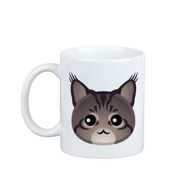 Maine Coon - krus med grafik og inskriptionen af Art-Dog-mærket
