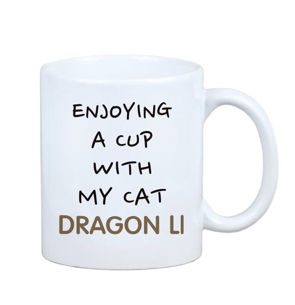Li Hua - Li Dragon - krus med grafik og en inskription fra mærket Art-Dog