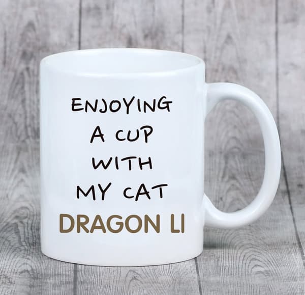 Li Hua - Li Dragon - krus med grafik og en inskription fra mærket Art-Dog