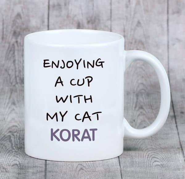 Korat - mugg med grafik och inskriptionen av varumärket Art-Dog