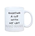 Miniatyrbild 3 av 6: Khao Manee - mugg med grafik och inskriptionen av Art-Dog-märket