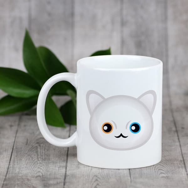 Khao Manee - mugg med grafik och inskriptionen av Art-Dog-märket