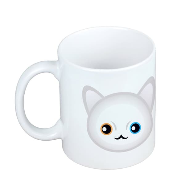 Khao Manee - mugg med grafik och inskriptionen av Art-Dog-märket