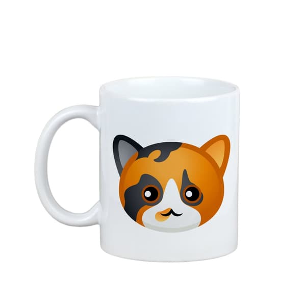 Kaliko kat - krus med grafik og Art-Dog brand inskription