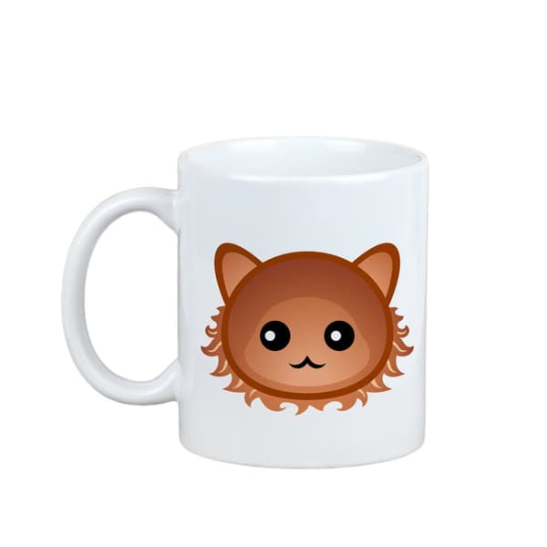 Laperm - mugg med grafik och inskriptionen av varumärket Art-Dog