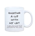 Miniatyrbild 3 av 6: Javanesisk mugg med grafik och inskriptionen av varumärket Art-Dog