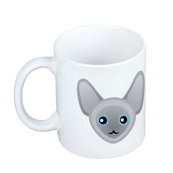 Peterbald - mugg med grafik och inskriptionen av varumärket Art-Dog