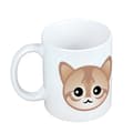 Pikkukuva 2 / 6: Singapura - muki grafiikalla ja Art-Dog-tuotemerkin kirjoituksella
