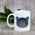 Miniatyrbild 4 av 6: Chartreux - mugg med grafik och inskriptionen av varumärket Art-Dog