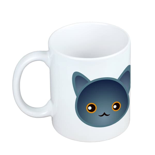 Chartreux - mugg med grafik och inskriptionen av varumärket Art-Dog