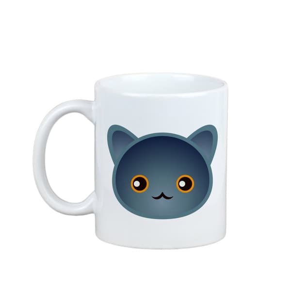 Chartreux - mugg med grafik och inskriptionen av varumärket Art-Dog