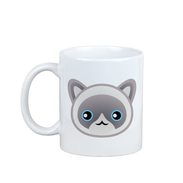 Ragdoll - krus med grafik og inskriptionen af Art-Dog-mærket