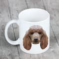 Miniatyrbillede 5 af 6: Puddel - et krus med et foto og inskriptionen: en geometrisk Art-Dog hund