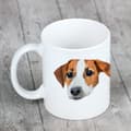 Miniatyrbild 5 av 6: Jack Russell Terrier - mugg med ett foto och inskriptionen geometrisk hund Art-Dog