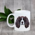 Miniatyrbild 4 av 6: Engelsk Springer Spaniel - mugg med foto och inskriptionen geometrisk hund Art-Dog