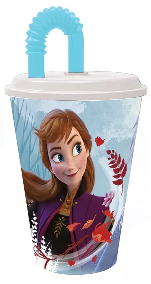 Frost mugg med sugrör