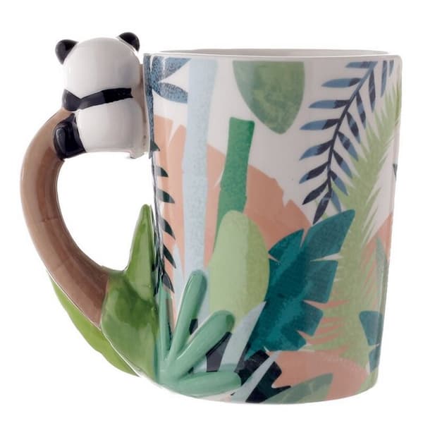 Pandarama Panda Ceramic Shaped Handle Mug