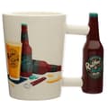 Miniatyrbild 7 av 7: I'd Rather Be Drinking Beer Ceramic Shaped Handle Mug