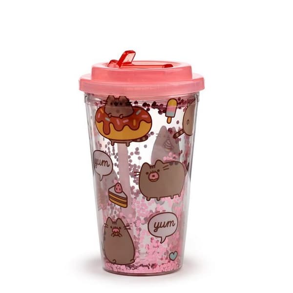 Shatterproof Pusheen Foodie Double Walled Cup & Straw