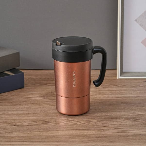 Kahvikuki 580 ml - Lämpö, kolmikerroksinen eristys, liukumaton