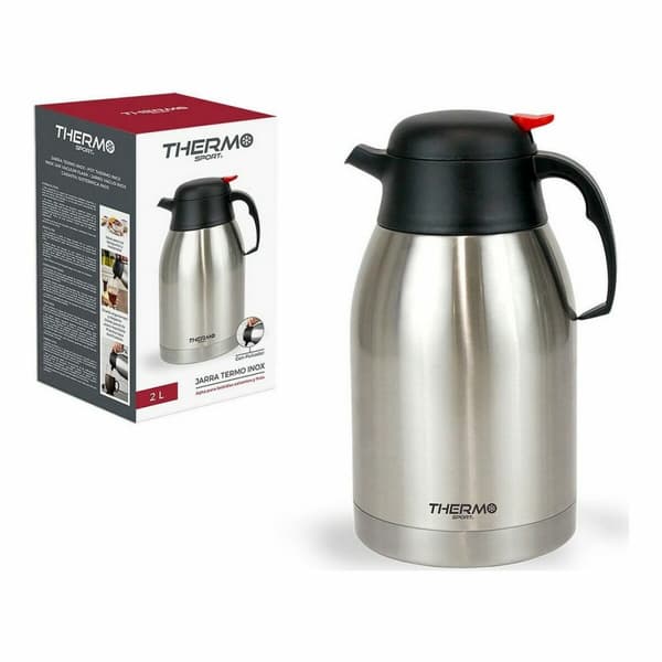 Termokande ThermoSport 205339 2 L Rustfrit stål (6 enheder)