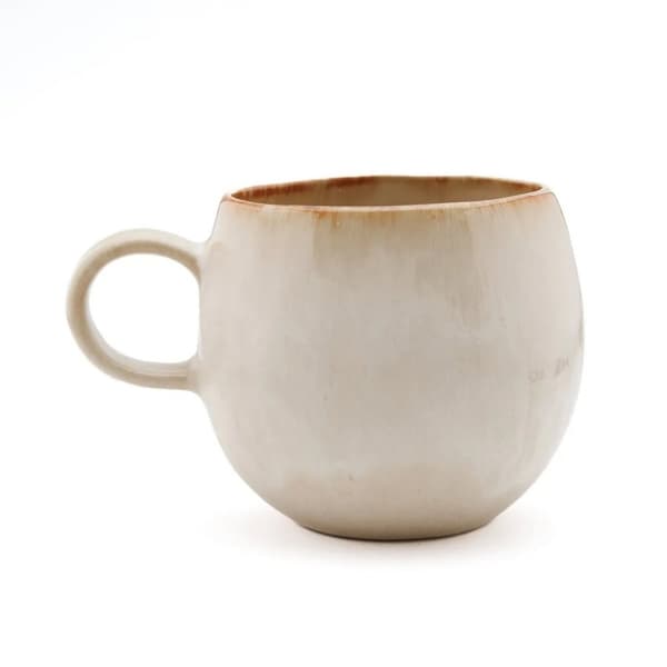 Rootz Cascais Ceramic Mug Set - Tableware - Portuguesisk keramik - Chip -proof - 14 cm x 11 cm x 9 cm