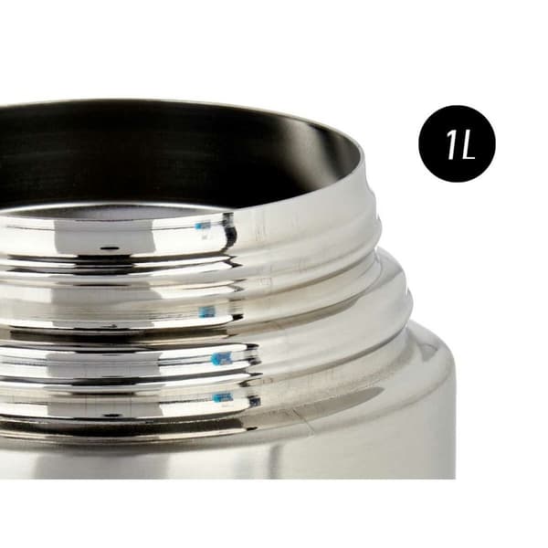 Fødevaretermometer Kinvara Acero Sort Metal polypropylen 1 L 11,5 x 19,5 x 11,5 cm