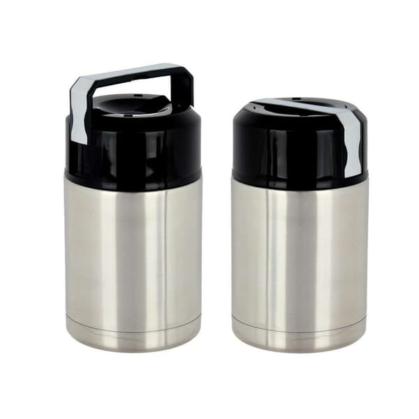 Fødevaretermometer Kinvara Acero Sort Metal polypropylen 1 L 11,5 x 19,5 x 11,5 cm
