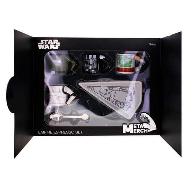 Hasbro Star Wars Empire espressokoppar, fat och skedar