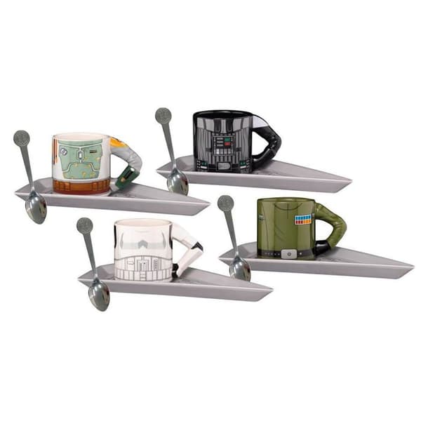 Hasbro Star Wars Empire espressokoppar, fat och skedar