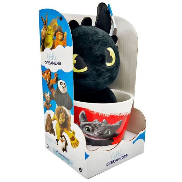 Mugg och plushleksak Dreamworks Animation Hur man tränar sin drake Tandlös